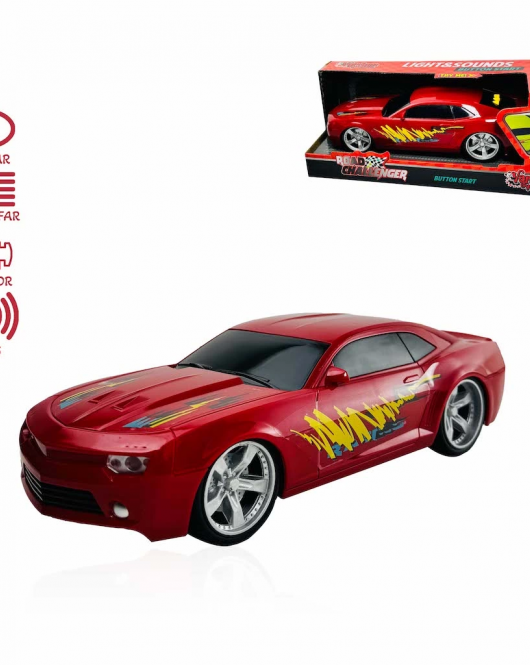 Vardem Sesli Işıklı Pilli Spor Araba Mkb-5588-y07