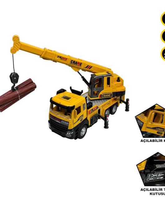 Vardem Sesli Ve Işıklı Çek Bırak Kule Vinç Xx992-02ab