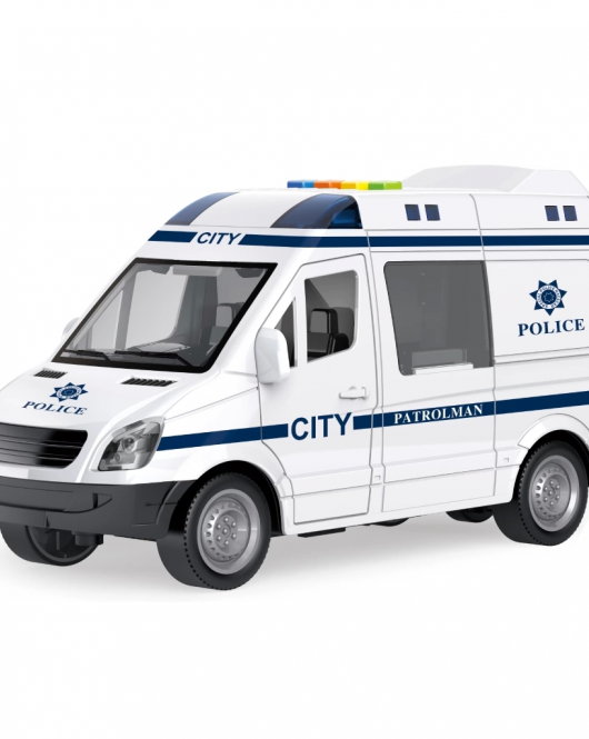 Vardem Sürtmeli Sesli Ve Işıklı Polis Ve Ambulans Arabası Wy590