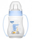 Wee Baby Akıtmaz Kulplu PP Antikolik Bardak 250ml 754