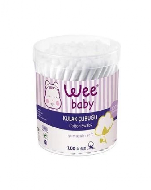 Wee Baby Kulak Temizleme Çubuğu (100 Adet) 905