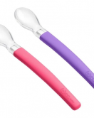 Wee Baby Mama Kaşığı Silikon Uçlu 2li 122