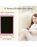Xiaomi Wicue 11 LCD Dijital Çizim Tableti Pembe