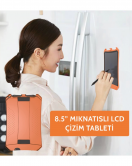 Xiaomi Wicue 8.5 LCD Dijital Mıknatıslı Renkli Çizim Tableti Turuncu