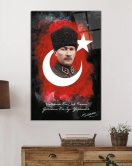 Vatanını En Çok Seven Görevini En Iyi Yapandır Atatürk Türk Bayrağı