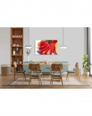 Meyveler Cam Tablo 4mm Dayanıklı Temperli Cam
