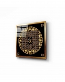 Ayetler Cam Tablo 50x50 Cm