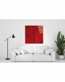 Su Damlacıkları Cam Tablo 50 x 50 cm