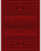 Vintage Desenli Halı, Pamuk Dokuma Pamuklu Taban Dekoratif Halı Kilim 90