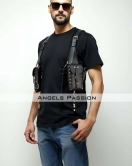Çantalı Şık Erkek Harness, Holster Bag, Leather Holster Bag - APFTM235
