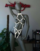 Dansçı Aksesuarları Reflektörlü Body Harness - APFT514