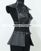 Deri Elbise Harness, Deri Etek ve Göğüs Elbise - APFT1371