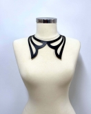 Lazer Kesim Deri Choker, Deri Kolye - APFT1415