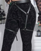 Seksi Deri Jartiyer Harness - APFT956