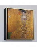 Çerçeveli Gustav Klimt Adele Bloch'Un Altın Kadın Tablosu-8324