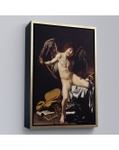 Çerçeveli Caravaggio - Aşk Meleği/Tanrısı Victor Tablo - Cupid As Victor-8060