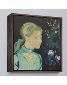 Çerçeveli Vincent Van Gogh - Adeline Ravoux Tablo-8361