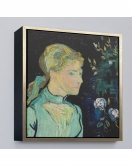 Çerçeveli Vincent Van Gogh - Adeline Ravoux Tablo-8361