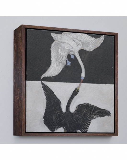 Çerçeveli Group İx Suw The Swan No 1-1915 By Hilma Af Klint Tablosu-8323