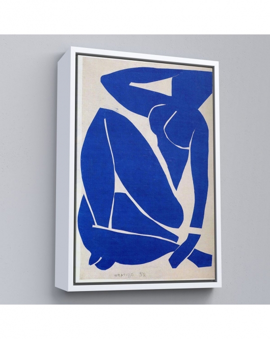 Çerçeveli Henri Matisse - Blue Nude Tablo-8082