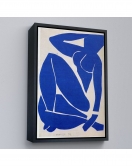 Çerçeveli Henri Matisse - Blue Nude Tablo-8082