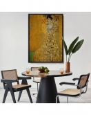 Çerçeveli Gustav Klimt - Adele Bloch-Bauer I'İn Portre Tablosu-7378