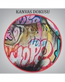 Kanvas Tablo Graffiti Zafer İşareti Bansky Duvar Sanatı, Graffiti Sokak Sanatı-5308