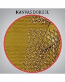 Metalik 3D Efektli Altın İnsan Kanvas Tablo, Modern Duvar Dekoru-5368