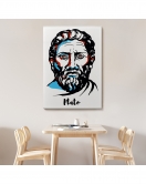 Plato Dekoratif Kanvas Tablo-5970