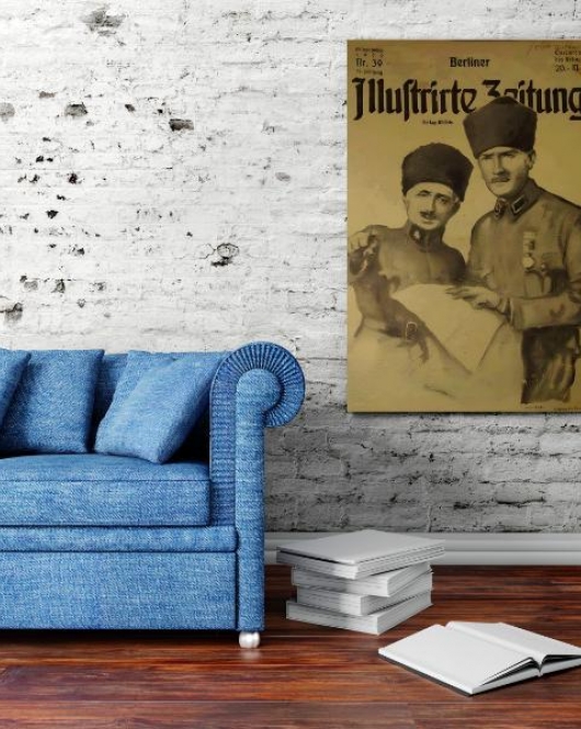 Dekoratif Baskı Özel Tasarım Kanvas Tablo 574