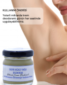 Sedir Ağacı Yağlı Krem Deodorant 40 ml. %100 Doğal