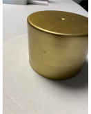 OUTLET Akayev Mermer Beyaz 25 Cm Metal Ayaklı Yuvarlak Sunum Tabağı HATALI