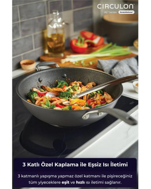 Circulon WOK Tava 34 CM