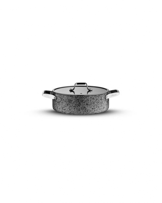 Brioni Stone-h 24 Cm Çizilmez Yanmaz Yapışmaz Indüksiyon Basık Tencere