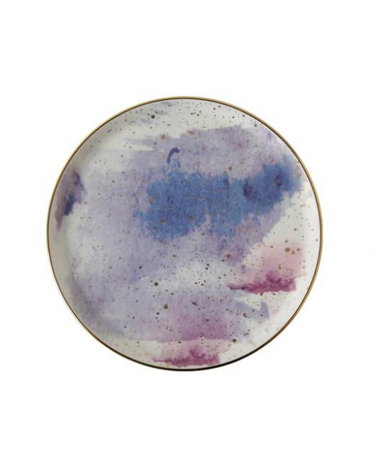 Porland Cosmos Desen7 Düz Tabak 20cm