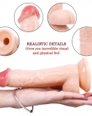 19CM Gerçekçi Ten Rengi Dildo Penis