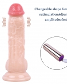 19CM Gerçekçi Ten Rengi Dildo Penis