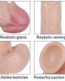 20CM Gerçekçi Dildo Penis