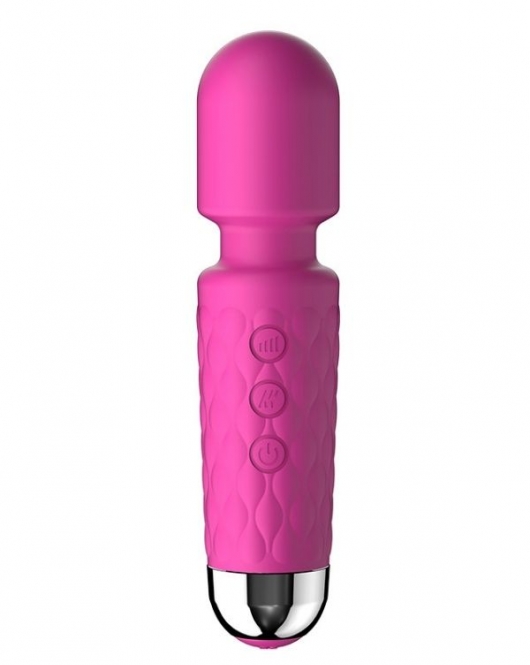 Mini Wand Massager Şarjlı Vibratör - Pembe