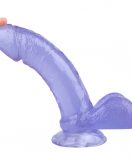 Mor Renk Jel Dildo