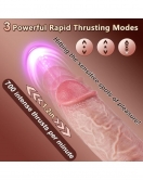 Thrusting Huge Thick Dildo Vibratör 21 Cm