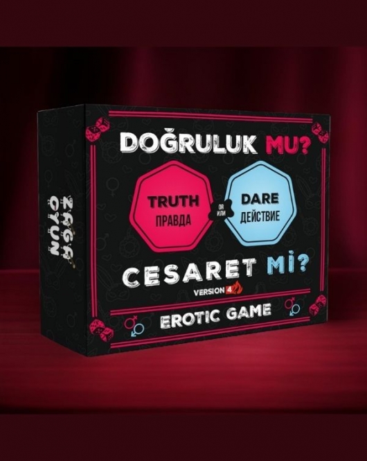 Doğruluk Mu Cesaret Mi Erotik Kutu Oyunu Yenilenmiş 4.versiyon