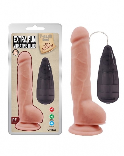 Extra Fun 23.5cm Kıkırdaklı Gerçekçi Realistik Vibratör