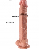 Jihad Knight Uzaktan Kumandalı Şarjlı Realistik Penis Döner Başlı 25.5 cm