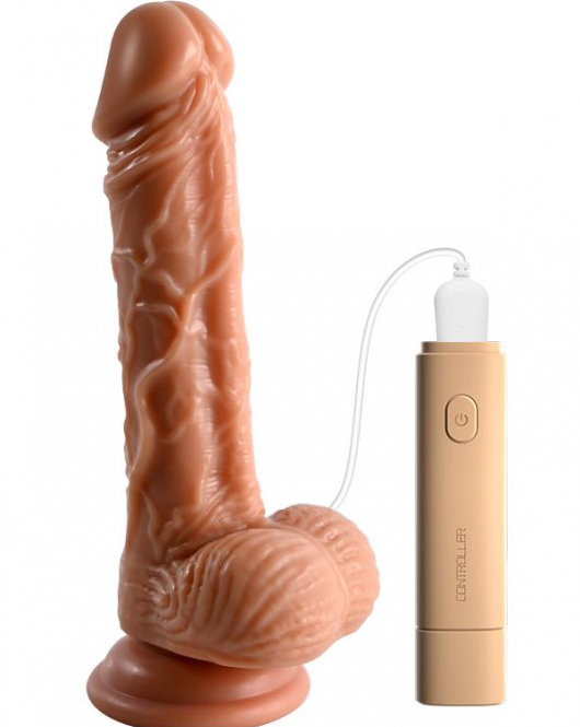 Noctis 18cm Realistik Titreşimli Dildo No:87