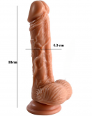 Noctis 18cm Realistik Titreşimli Dildo No:87