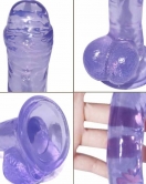 Noctis 19cm Mor Dildo No:10