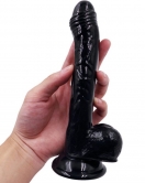 Noctis 19cm Siyah Dildo No:10