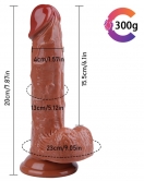 Noctis 20cm Kahverengi Dildo No:17