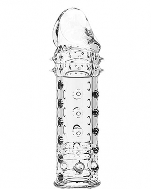 Penextender Tırtıklı Saydam Penis Kılıfı 16.3 cm